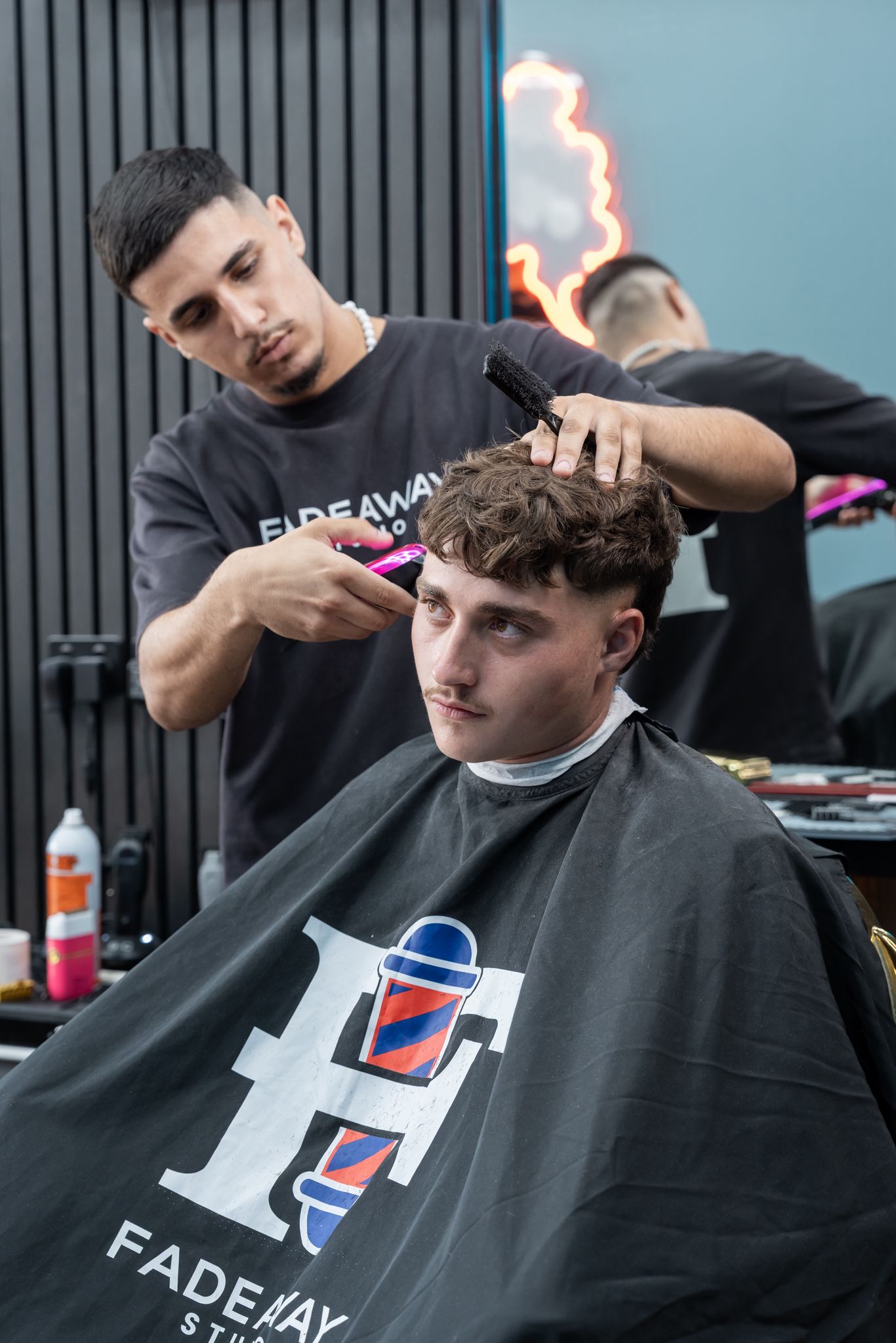 Fadeaway barber